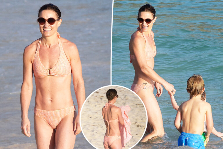 Pippa Middleton in Vacanza a St. Barts: Scatti Esclusivi in Bikini Color Pesca!