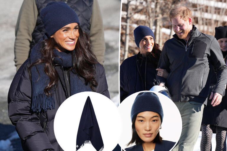 Meghan Markle: Scopri Cappello e Sciarpa Aritzia a Meno di 60$