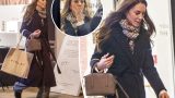 Kate Middleton fa shopping per occhiali con il suo sciarpone preferito, simbolo del matrimonio reale