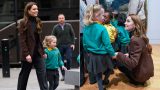 Kate Middleton si unisce alle mamme a scuola in una vivace avventura a Londra