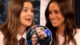 Meghan markle si arrossisce per il commento di drew barrymore su prince harry